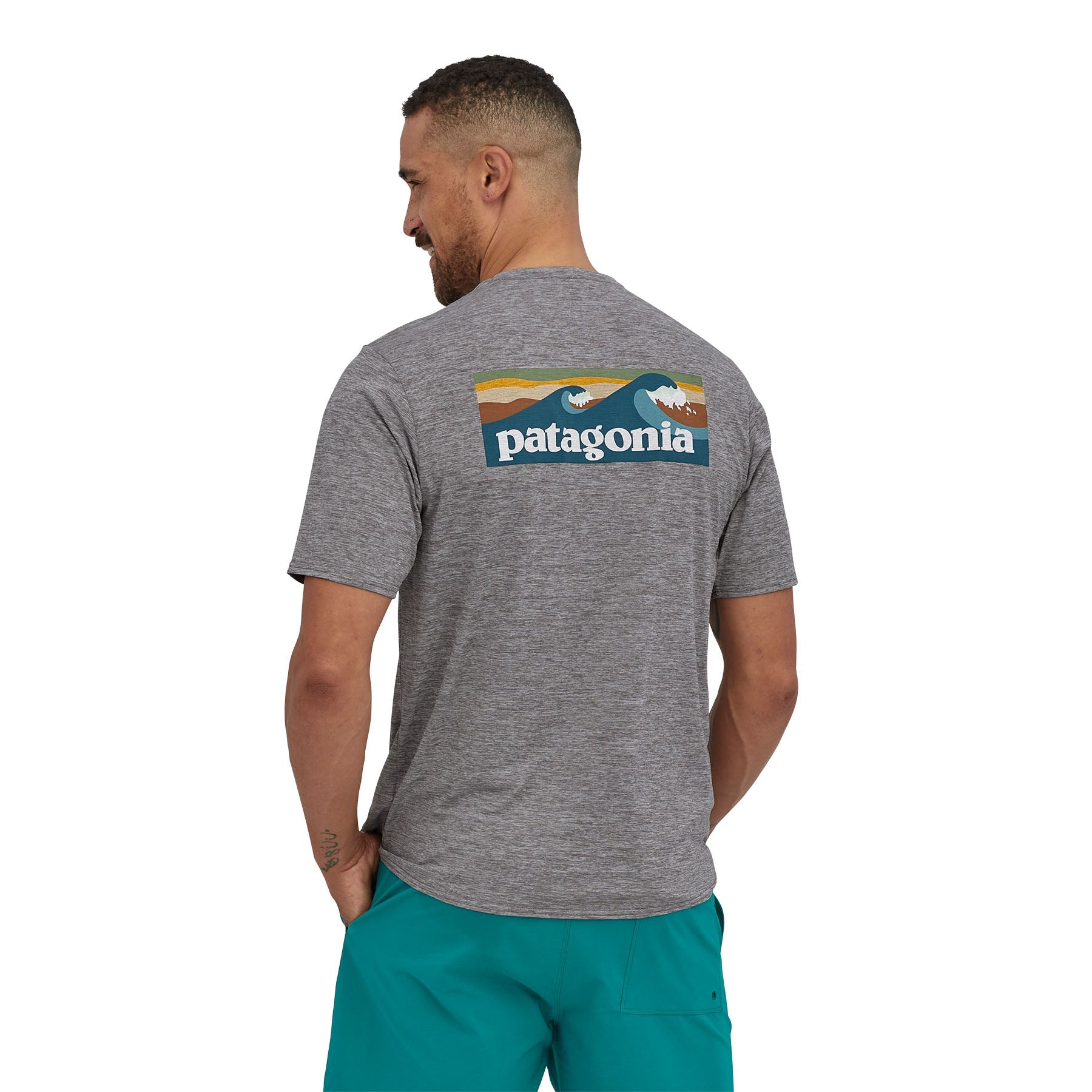 Patagonia Men s Capilene Cool Daily Graphic T Shirt Weekendbee