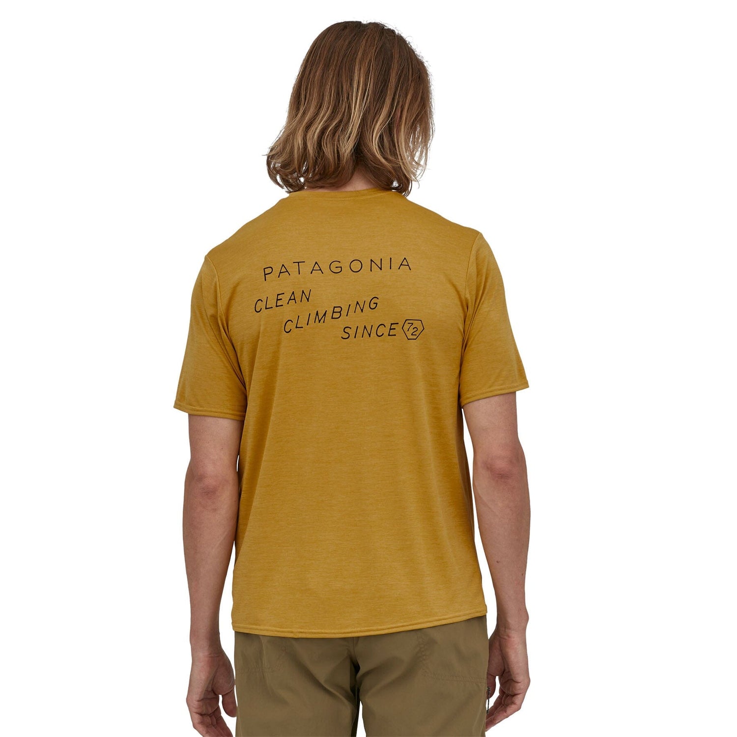 Patagonia M's Capilene® Cool Daily Graphic T-Shirt - Recycled Polyester Unity Fitz: Subtidal Blue X-Dye Shirt