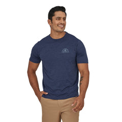 Patagonia M's Capilene® Cool Daily Graphic T-Shirt - Recycled Polyester Unity Fitz: Subtidal Blue X-Dye Shirt