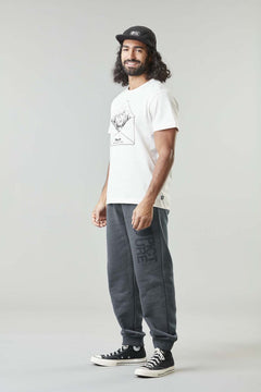 Picture Organic M's Chill Pants - Organic Cotton & Recycled Polyester Dark Blue Melange Pants