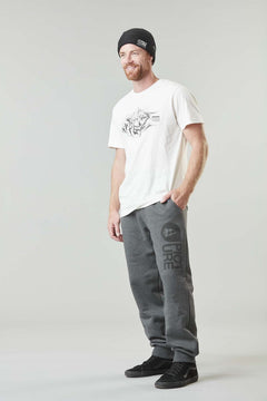 Picture Organic M's Chill Pants - Organic Cotton & Recycled Polyester Dark Grey Melange Pants