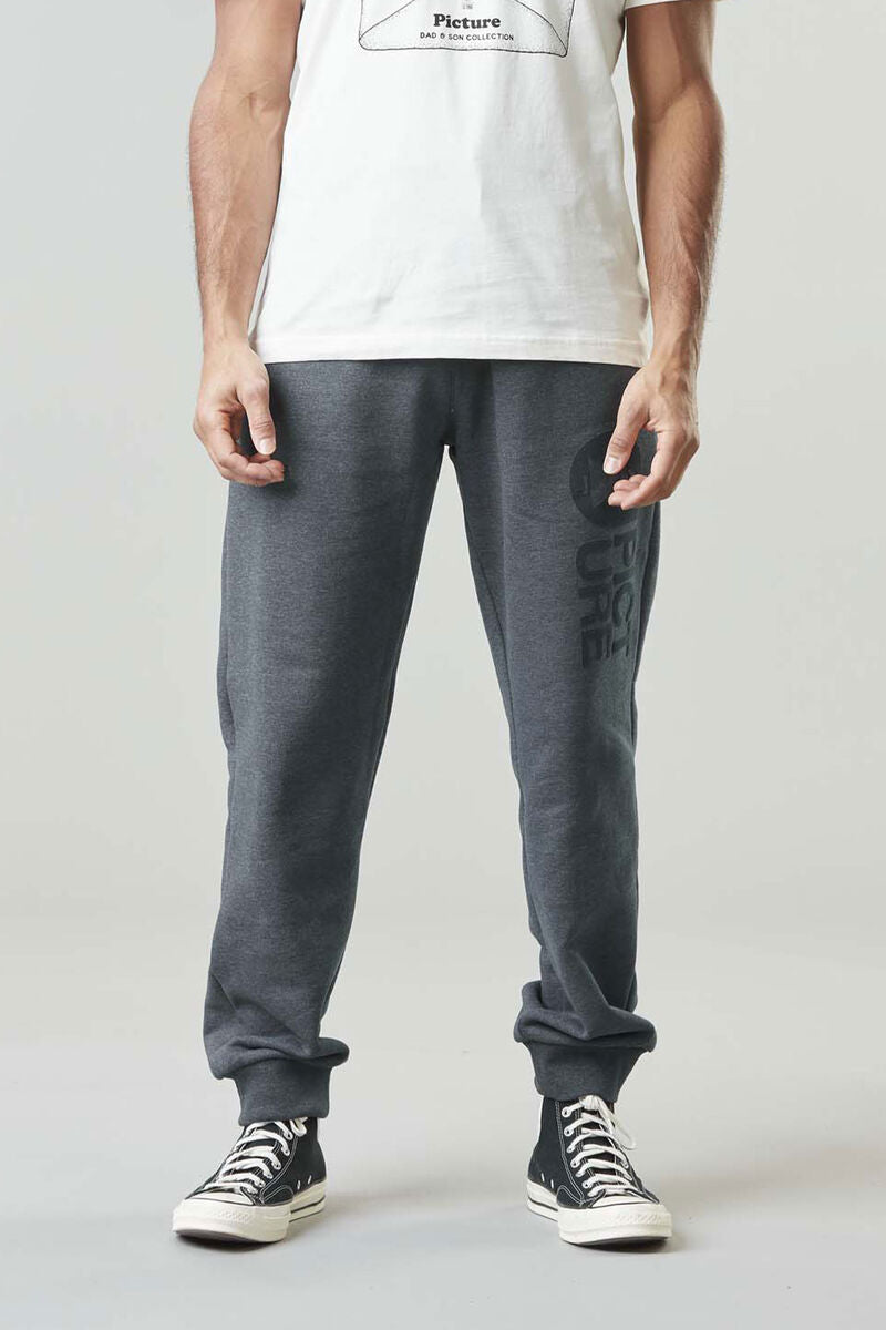 Picture Organic M's Chill Pants - Organic Cotton & Recycled Polyester Dark Blue Melange Pants