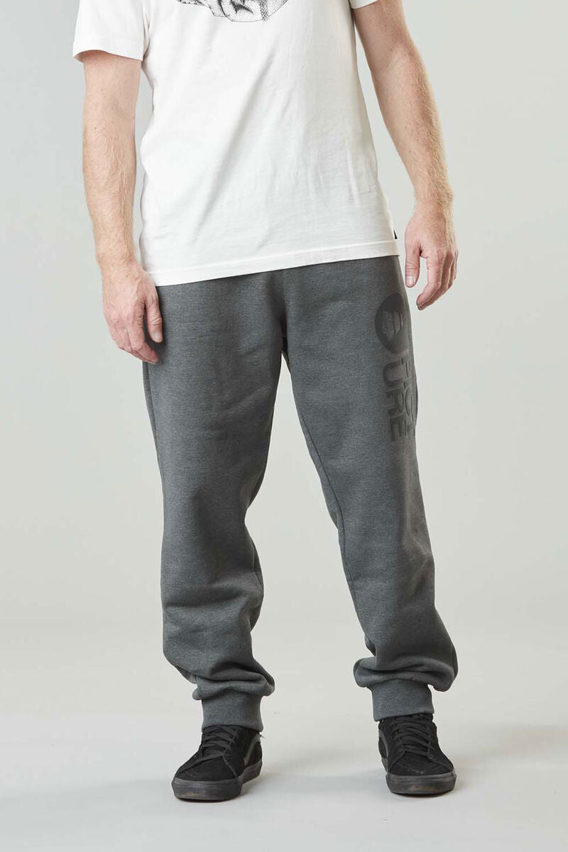 Picture Organic M's Chill Pants - Organic Cotton & Recycled Polyester Dark Grey Melange Pants