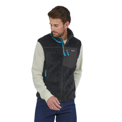 Patagonia M's Classic Retro-X Fleece Vest - Recycled Polyester Pitch Blue Jacket