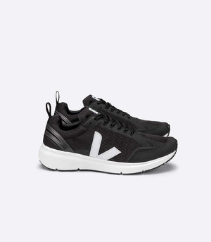 Veja M's Condor 2 Alveomesh Running Shoes - Made From Recycled Plastic Bottles Black White