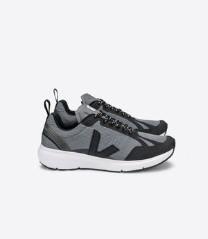 Veja M's Condor 2 Alveomesh Running Shoes - Made From Recycled Plastic Bottles Concrete Black