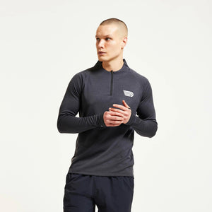 Pressio M's Core 1/4 Zip - 100% Recycled Polyester Navy
