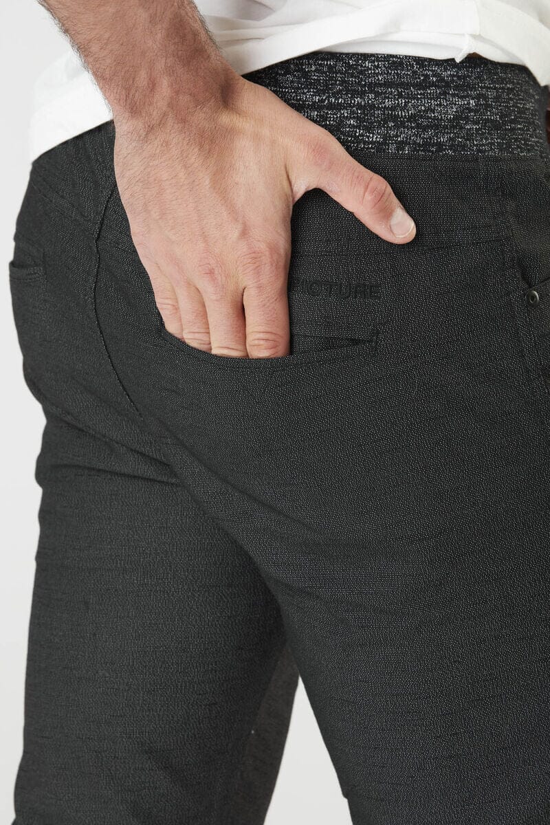 Picture Organic M's Crusy pants - Organic cotton & cotton Black Pants