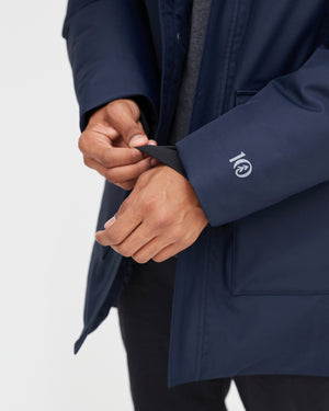 Tentree M's Daily Parka - 100% Recycled Polyester Midnight Blue