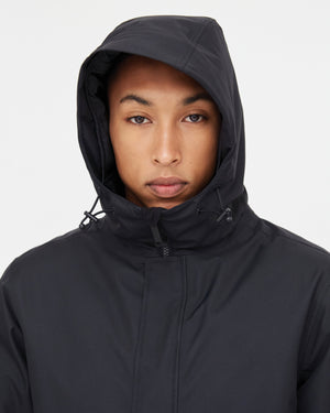 Tentree M's Daily Parka - 100% Recycled Polyester Jet Black