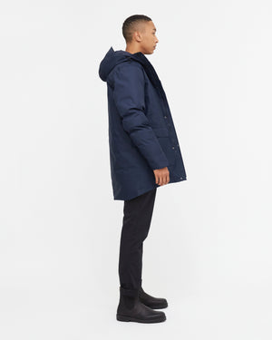 Tentree M's Daily Parka - 100% Recycled Polyester Midnight Blue