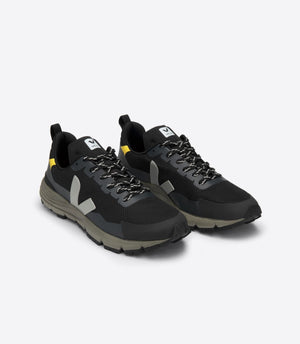 Veja M's Dekkan Alveomesh Trekking Shoe - Recycled Polyester Black Oxford-Grey Tonic
