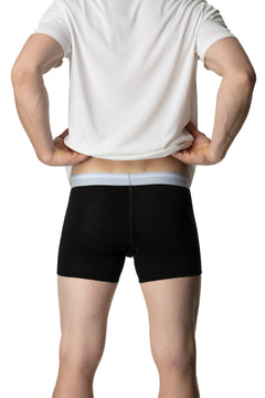 Houdini M's Desoli Boxers - 100% Merino Wool True Black Underwear