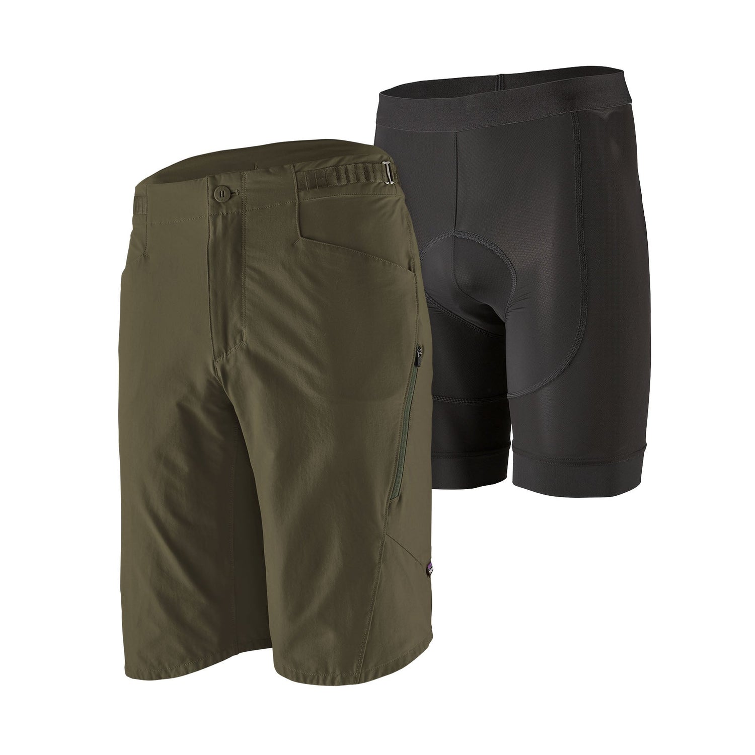 Patagonia M's Dirt Craft Bike Shorts - Recycled nylon Basin Green Pants