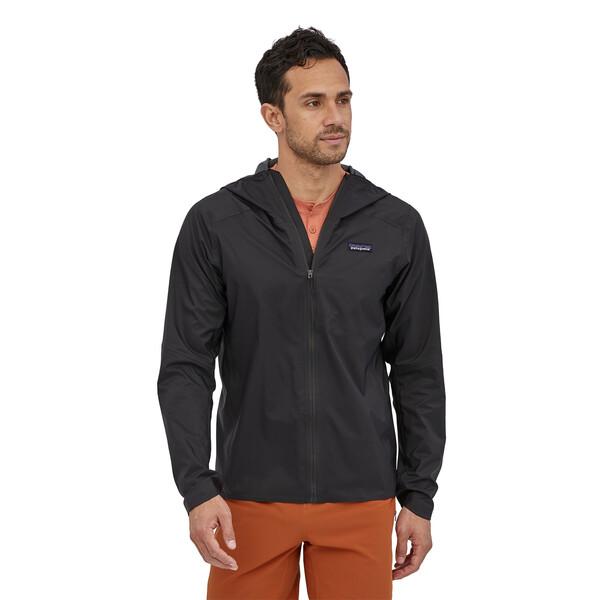 Patagonia M's Dirt Roamer Jacket - 100% Recycled Nylon Black Jacket