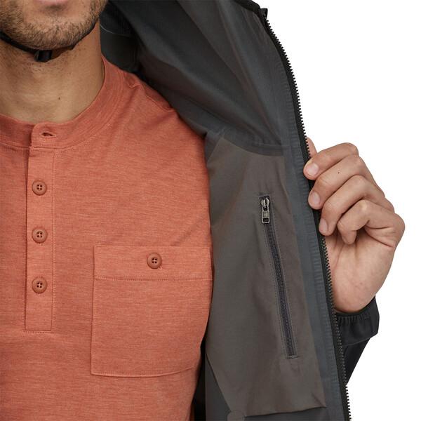 Patagonia M's Dirt Roamer Jacket - 100% Recycled Nylon Black Jacket