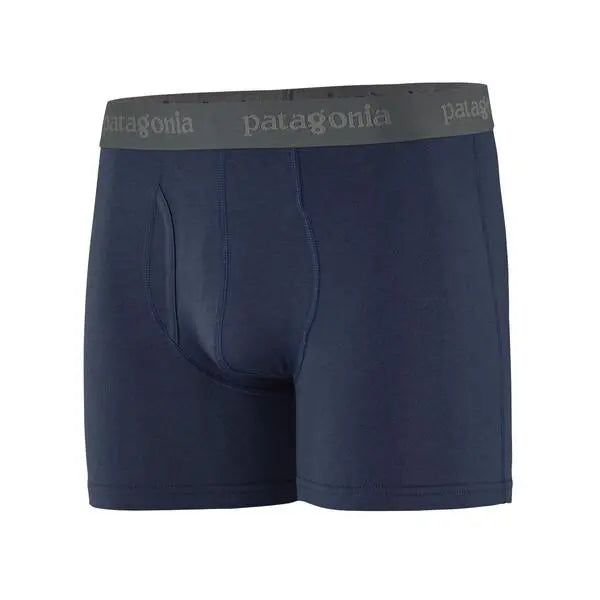 M's Essential Boxer Briefs - From Wood-based TENCEL Underwear Patagonia New Navy M 3