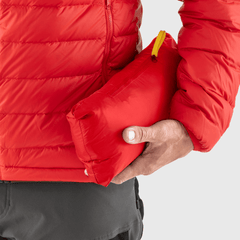 Fjällräven M's Expedition Pack Down Hoodie - Recycled Nylon & Traceable Down Basalt Jacket