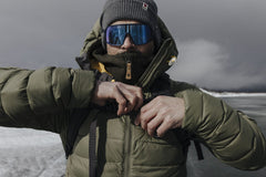 Fjällräven M's Expedition Pack Down Hoodie - Recycled Nylon & Traceable Down Basalt Jacket