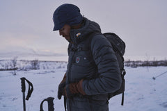 Fjällräven M's Expedition Pack Down Hoodie - Recycled Nylon & Traceable Down Basalt Jacket