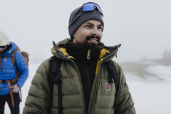 Fjällräven M's Expedition Pack Down Hoodie - Recycled Nylon & Traceable Down Basalt Jacket