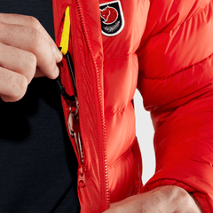 Fjällräven M's Expedition Pack Down Hoodie - Recycled Nylon & Traceable Down Basalt Jacket