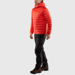 Fjällräven M's Expedition Pack Down Hoodie - Recycled Nylon & Traceable Down Basalt Jacket