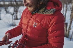 Fjällräven M's Expedition Pack Down Hoodie - Recycled Nylon & Traceable Down Basalt Jacket