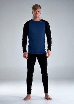 Devold M's Expedition Shirt - Merino Wool Flood/Black Shirt