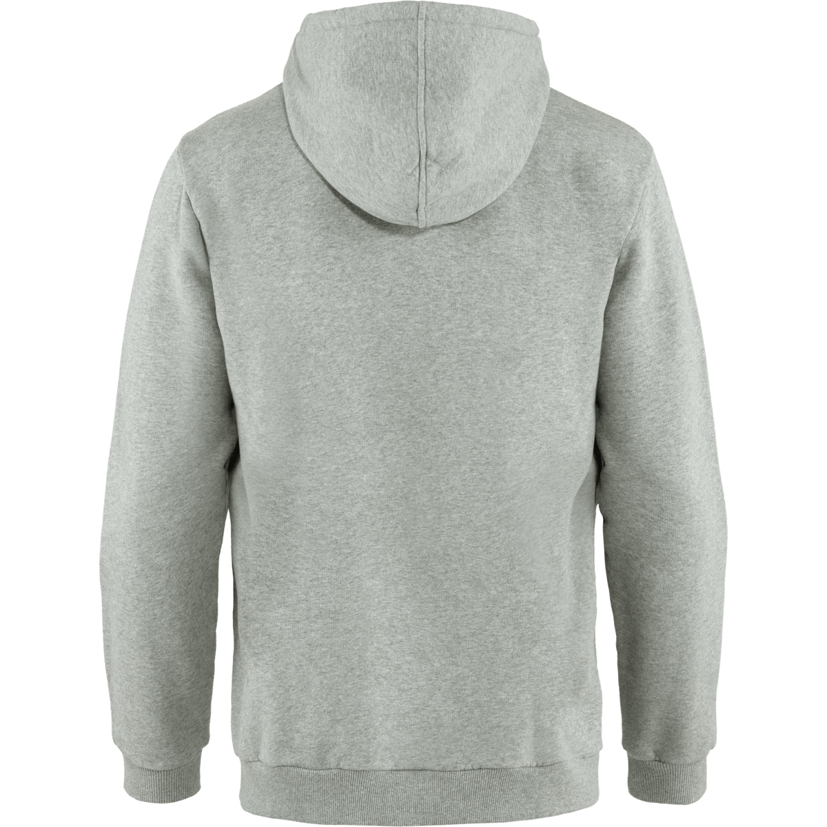 Fjällräven M's Fjällräven Logo Hoodie - 100% Organic Cotton Grey-Melange Shirt