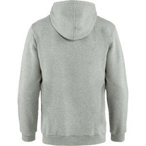 Fjällräven M's Fjällräven Logo Hoodie - 100% Organic Cotton Grey-Melange