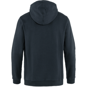 Fjällräven M's Fjällräven Logo Hoodie - 100% Organic Cotton Dark Navy