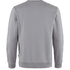 Fjällräven M's Fjällräven Logo Sweatshirt - 100% Organic cotton Flint Grey Shirt
