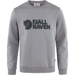Fjällräven M's Fjällräven Logo Sweatshirt - 100% Organic cotton Flint Grey Shirt