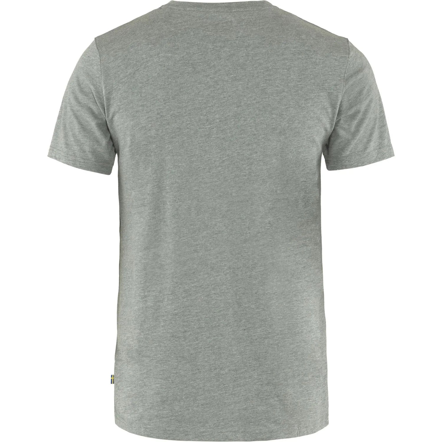 Fjällräven M's Fjällräven Logo T-shirt - Organic cotton & recycled polyester Grey Melange Shirt