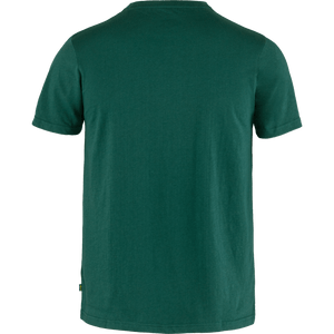Fjällräven M's Fjällräven Logo T-shirt - Organic cotton & recycled polyester Arctic Green