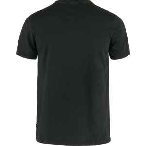Fjällräven M's Fjällräven Logo T-shirt - Organic cotton & recycled polyester Black