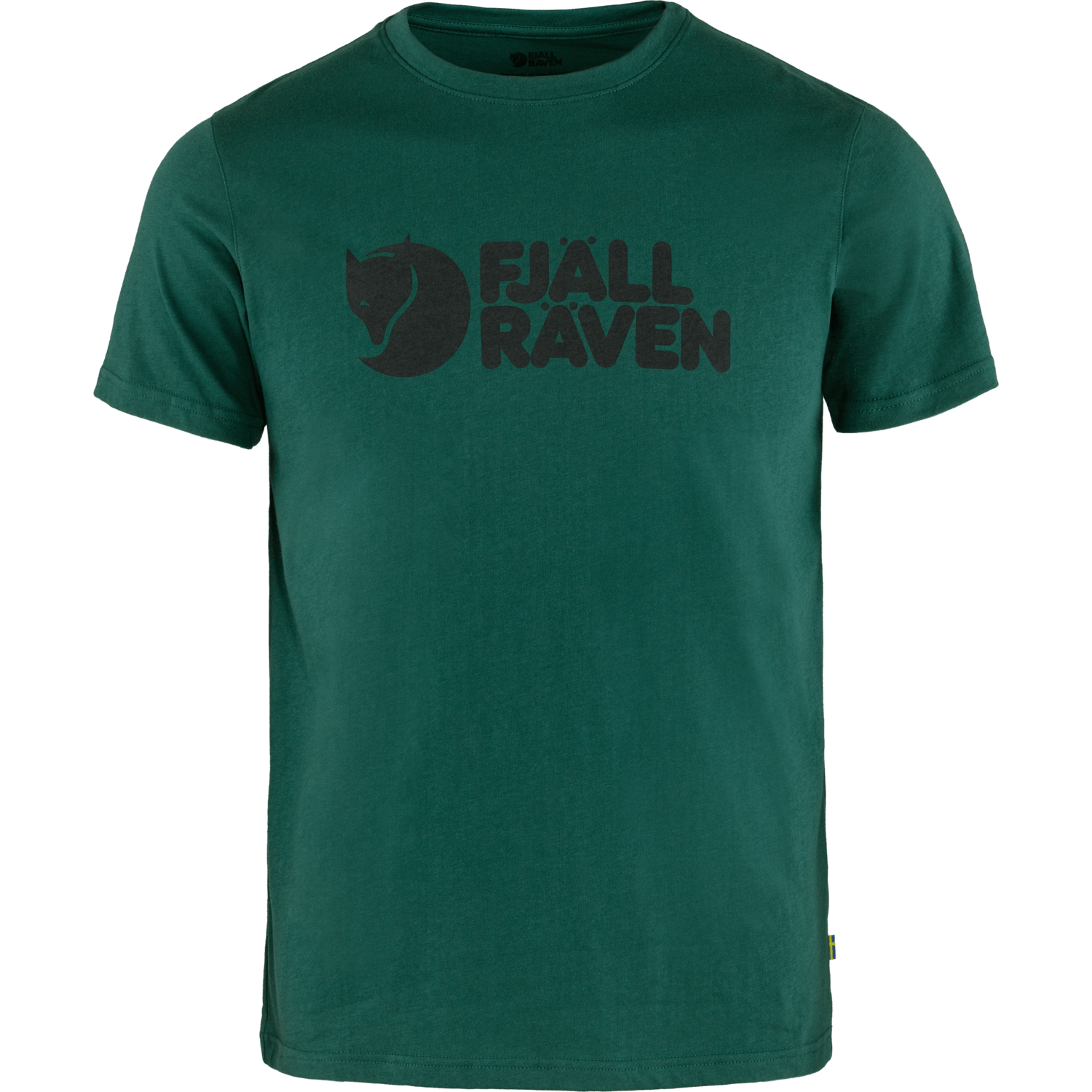 Fjällräven M's Fjällräven Logo T-shirt - Organic cotton & recycled polyester Arctic Green Shirt
