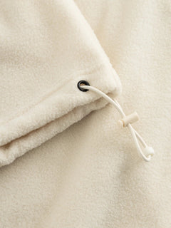 KnowledgeCotton Apparel - M's Fleece Anorak - 100% Recycled PET - Weekendbee - sustainable sportswear