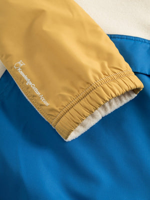 KnowledgeCotton Apparel M's Fleece Anorak - 100% Recycled PET Buttercream