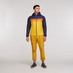 Cotopaxi M's Fuego Down Hooded Jacket - Responsibly sourced down Maritime & Sunset Jacket