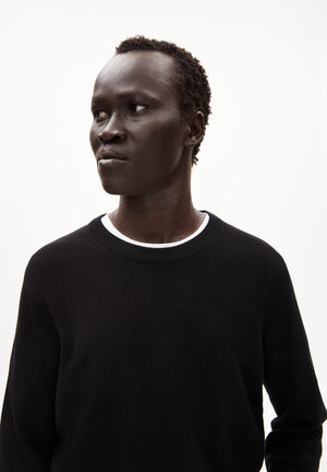 Armedangels M's Graanos Sweater - Organic Cotton Black