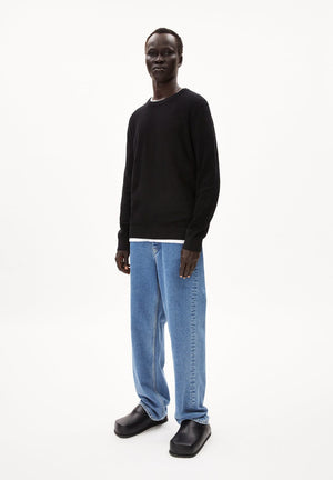 Armedangels M's Graanos Sweater - Organic Cotton Black