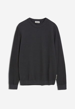 Armedangels M's Graanos Sweater - Organic Cotton Black