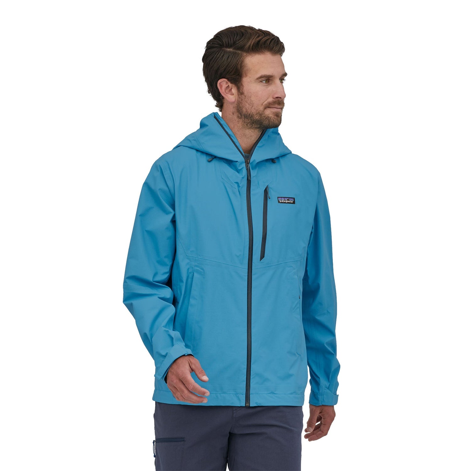 Patagonia M's Granite Crest Shell Jacket - 100% Recycled Nylon Anacapa Blue S Jacket