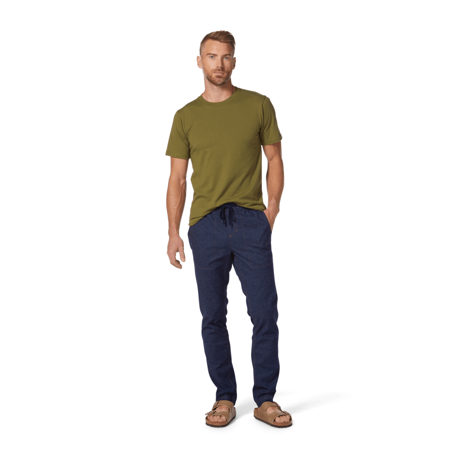 Royal Robbins M's Hempline Pant - Hemp & Recycled polyester Fiddlehead 38 Pants