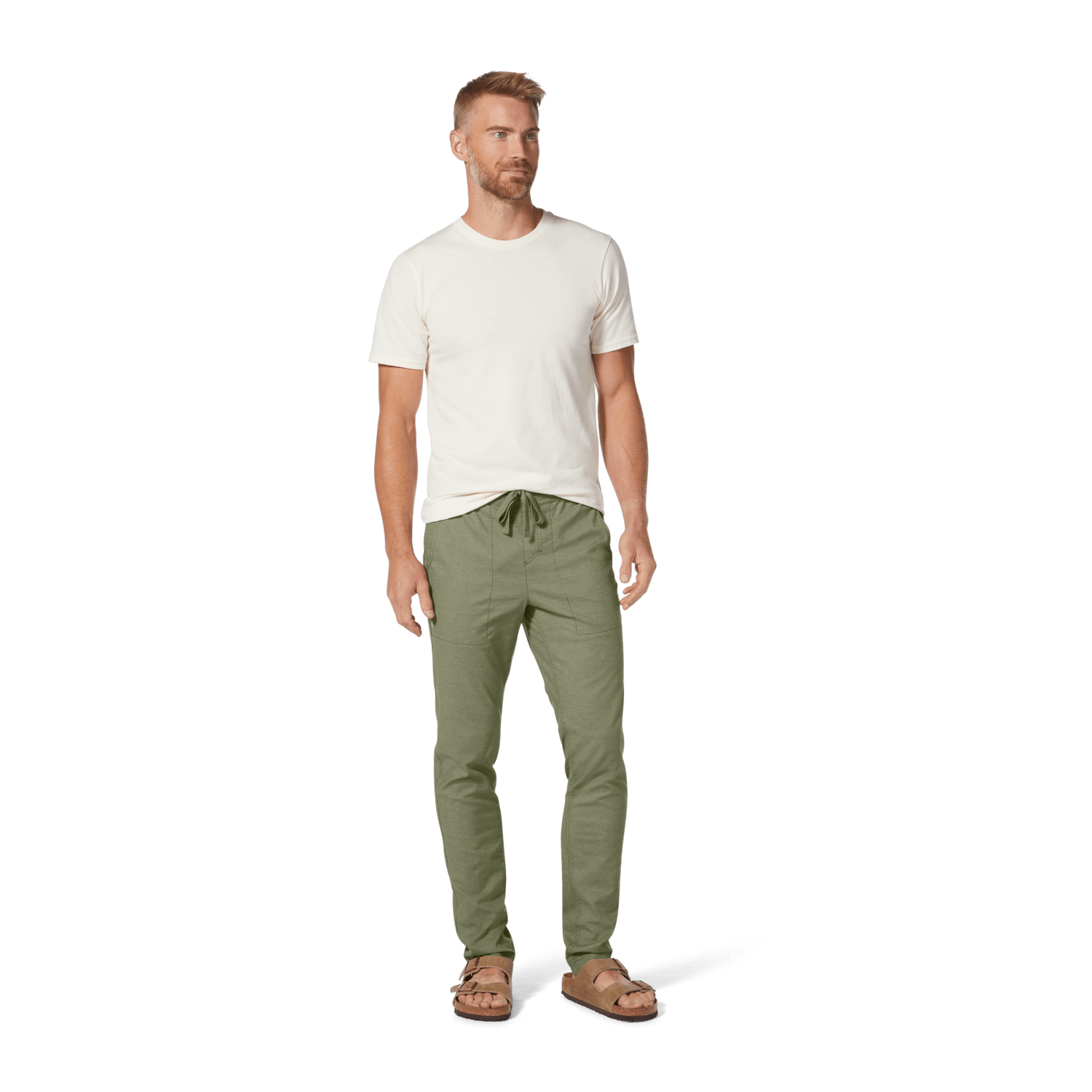 Royal Robbins M's Hempline Pant - Hemp & Recycled polyester Fiddlehead 38 Pants