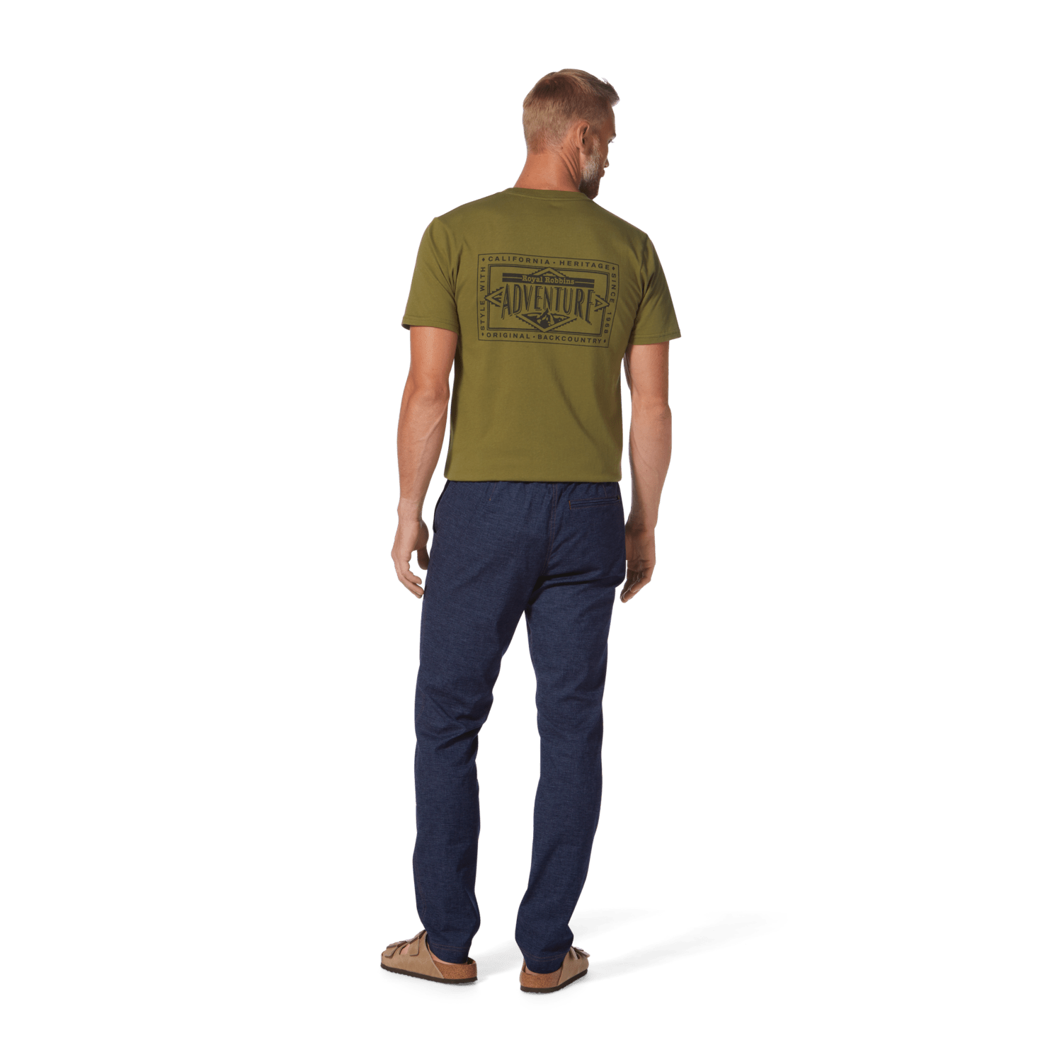 Royal Robbins M's Hempline Pant - Hemp & Recycled polyester Fiddlehead 38 Pants