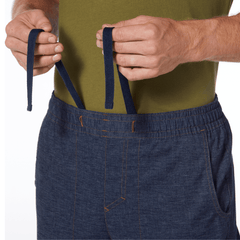 Royal Robbins M's Hempline Pant - Hemp & Recycled polyester Deep Blue Pants