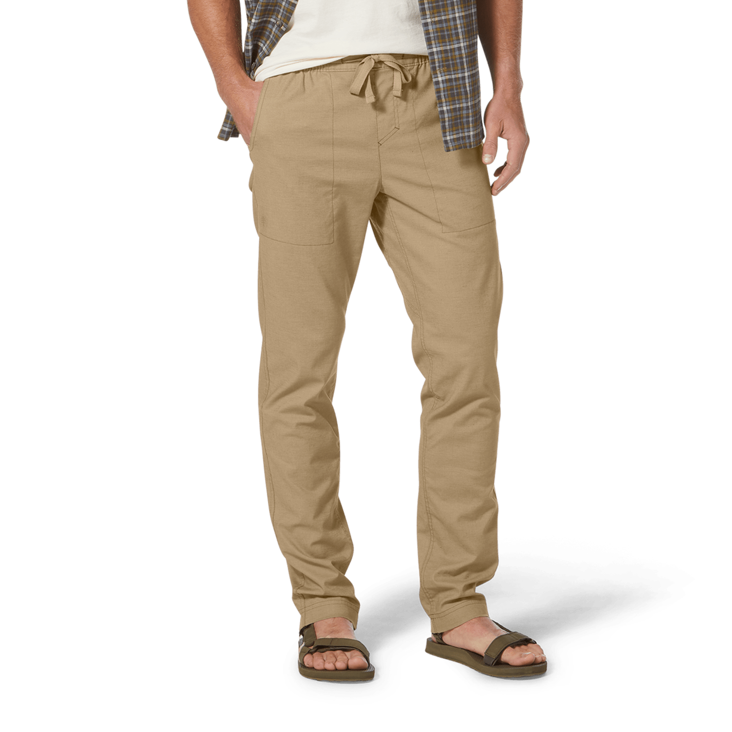 Royal Robbins M's Hempline Pant - Hemp & Recycled polyester True Khaki Pants